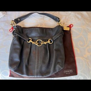 Coach Leather Shoulder Bag